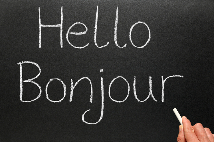 Hello! Bonjour!